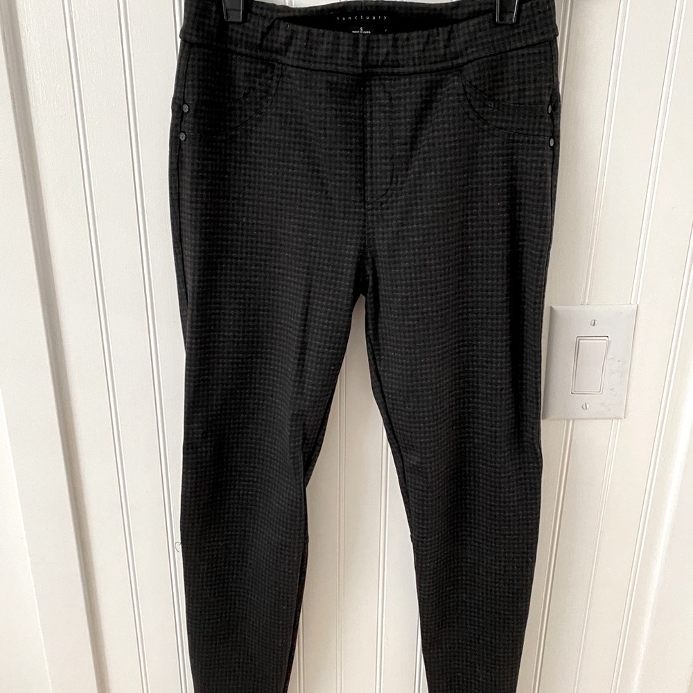Plaid sanctuary leggings from Anthropologie